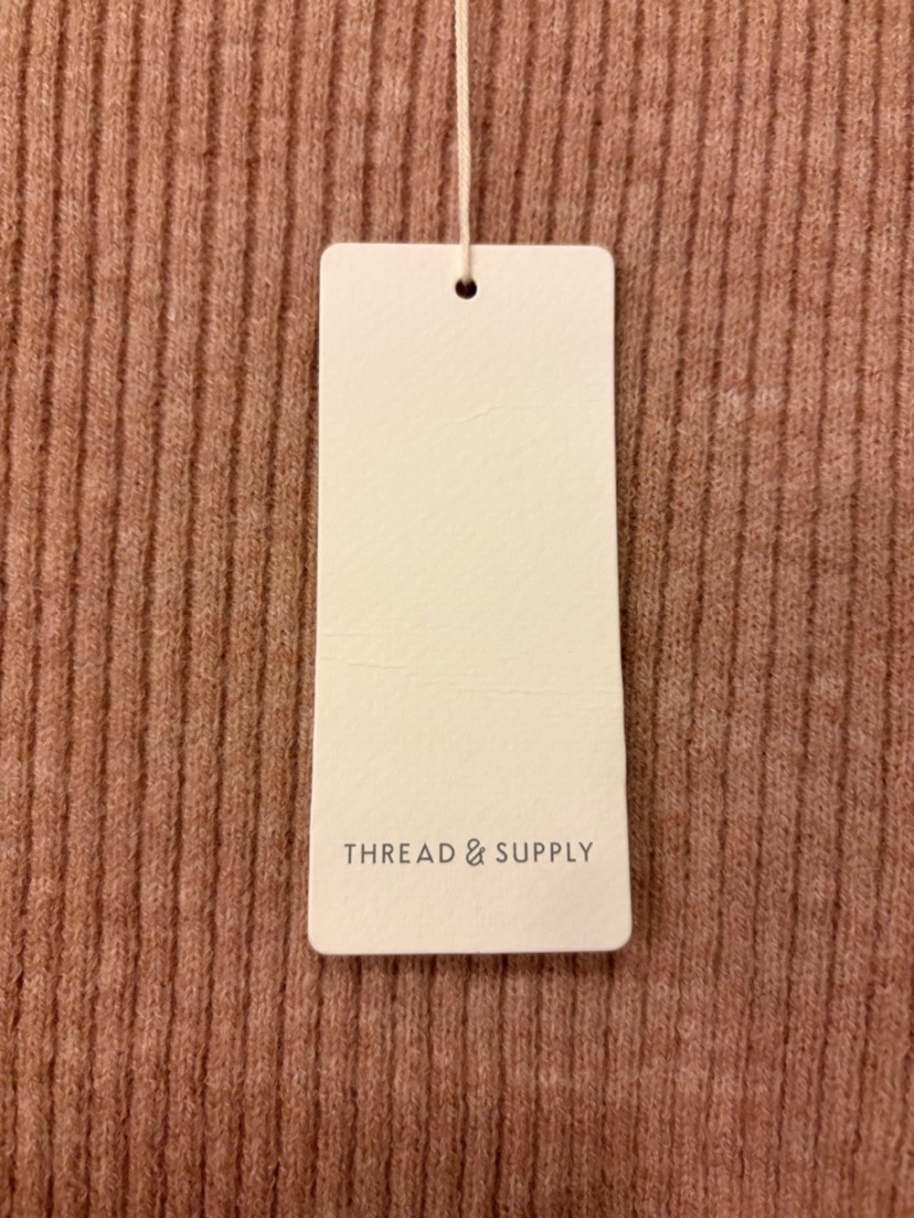 Thread & Supply Women's Crewneck Sweater in Blush Pink - Picture 2 of 4